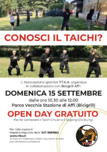 Scopri di più sull'articolo OPEN DAY TAI CHI CHUAN – 15 Settembre 2024